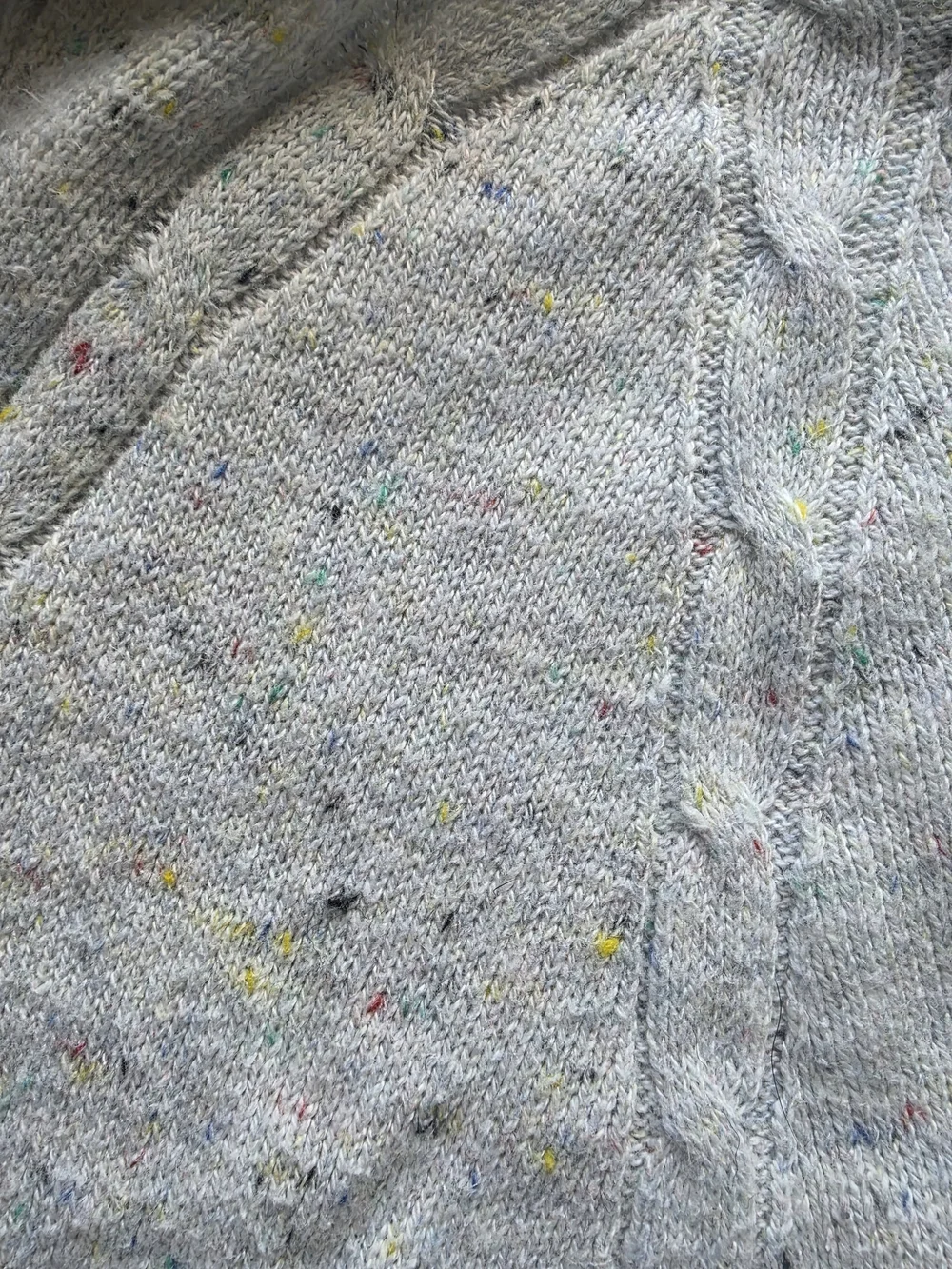 Kim Rogers Confetti Print Sweater